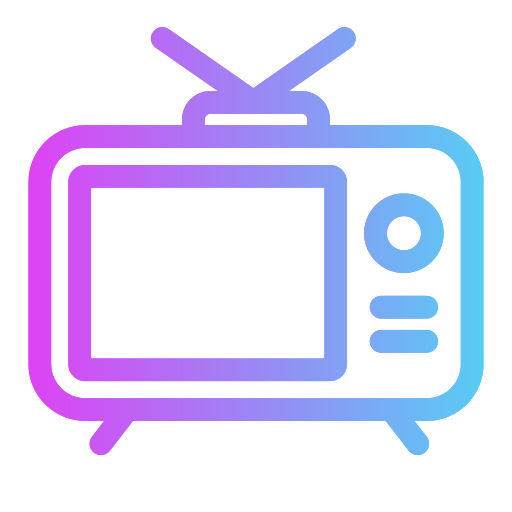 Tv screen Generic Gradient icon