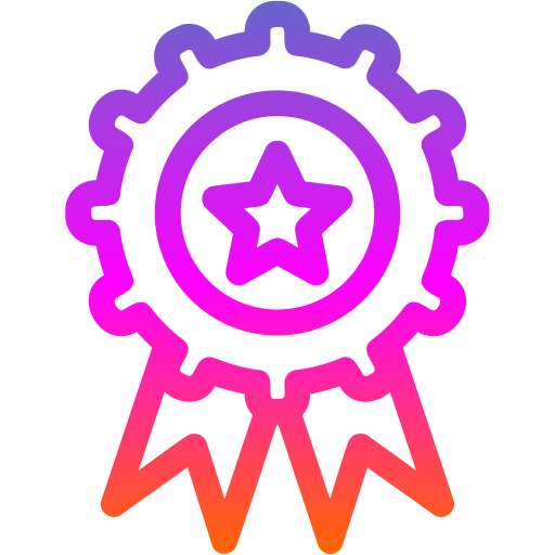 Badge Generic Gradient icon