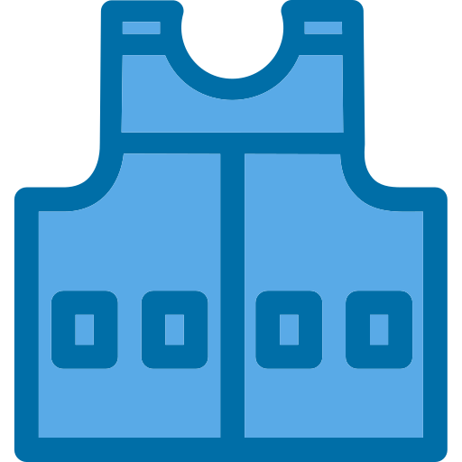 방탄 조끼 Generic Blue icon