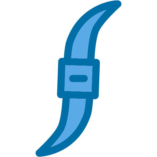 couteau Generic Blue Icône