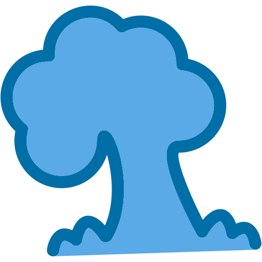 폭발 Generic Blue icon