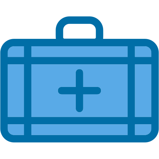 First aid kit Generic Blue icon