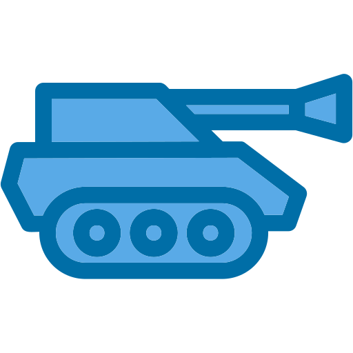 tanque Generic Blue Ícone