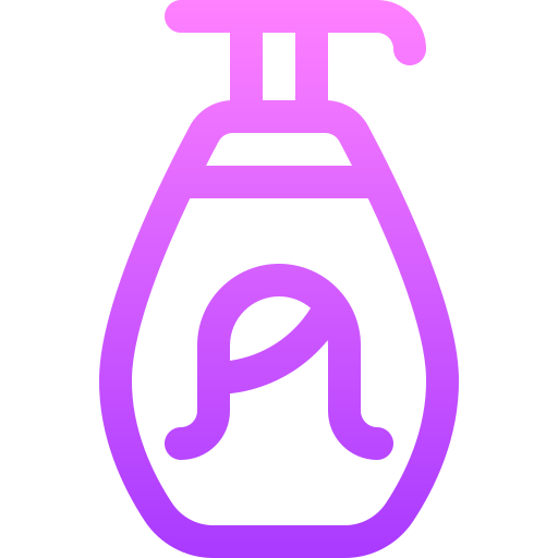 Shampoo Basic Gradient Lineal color icon