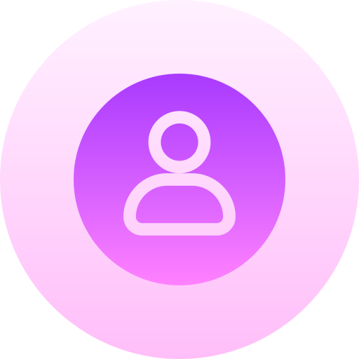 utente Basic Gradient Circular icona