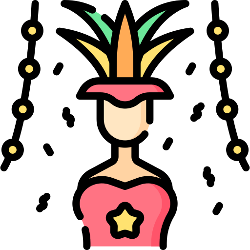 Cabaret Special Lineal color icon
