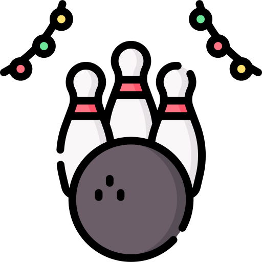 bowling Special Lineal color icon
