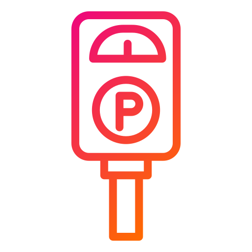 parkeermeter Generic Gradient icoon