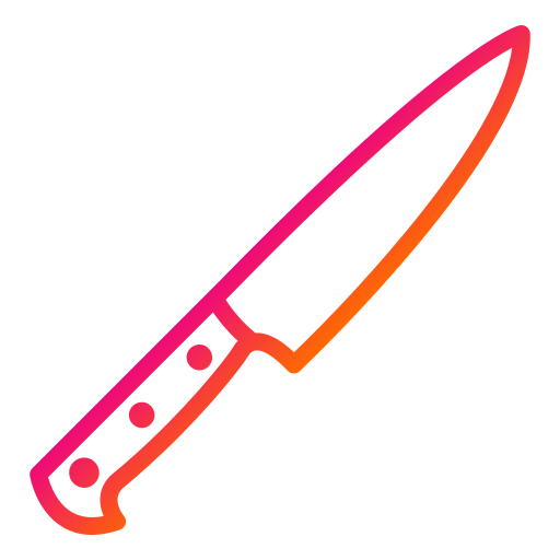 nóż Generic Gradient ikona