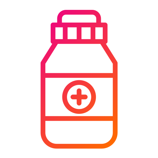 Medicine jar Generic Gradient icon