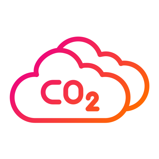 이산화탄소 Generic Gradient icon
