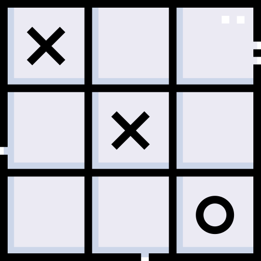 Tic tac toe Detailed Straight Lineal color icon