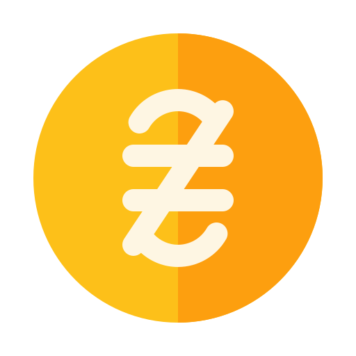 hryvnia Generic color fill icono