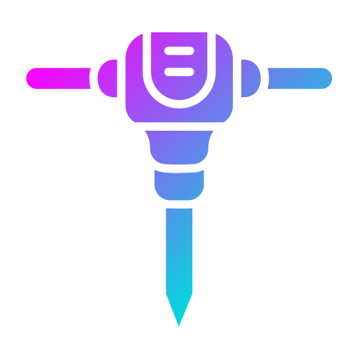 Jackhammer Generic Flat Gradient icon