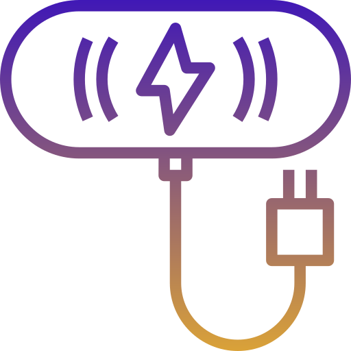 ワイヤレス充電器 Generic Gradient icon