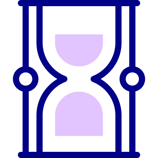 klepsydra Detailed Mixed Lineal color ikona