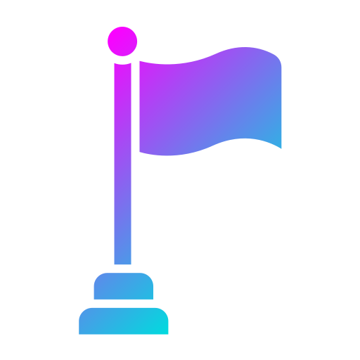 Flag Generic Flat Gradient icon