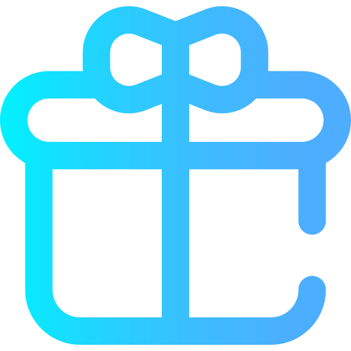 Gift Super Basic Omission Gradient icon