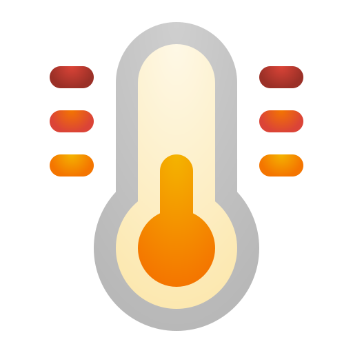 niska temperatura Generic Flat Gradient ikona