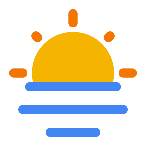 Sunset Generic Flat icon