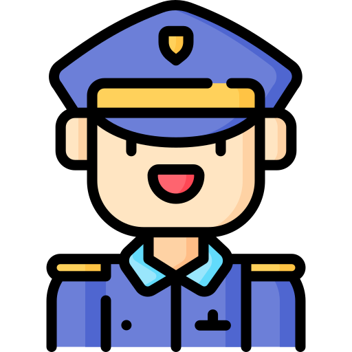 polizei Special Lineal color icon