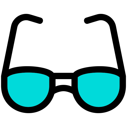 Glasses Generic Outline Color icon