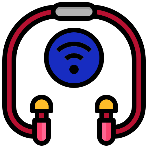 słuchawki Generic Outline Color ikona