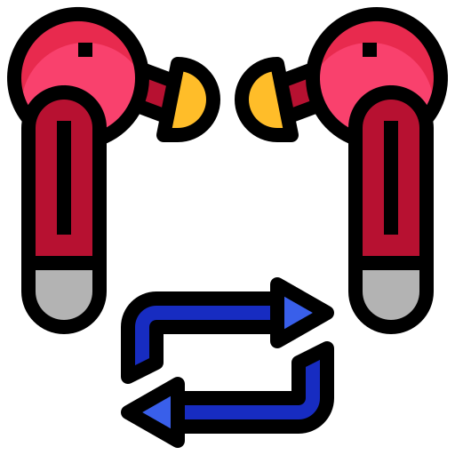 Shuffle Generic Outline Color icon