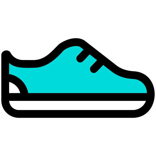 zapato Generic Outline Color icono