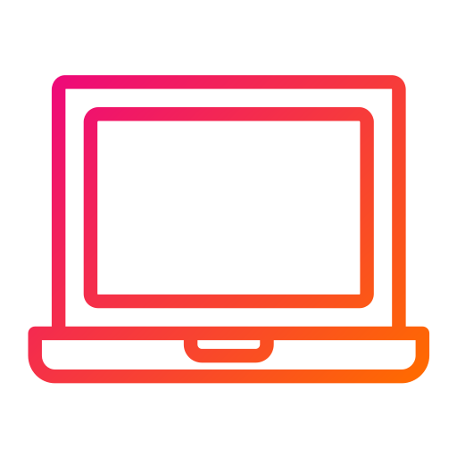 computer portatile Generic Gradient icona