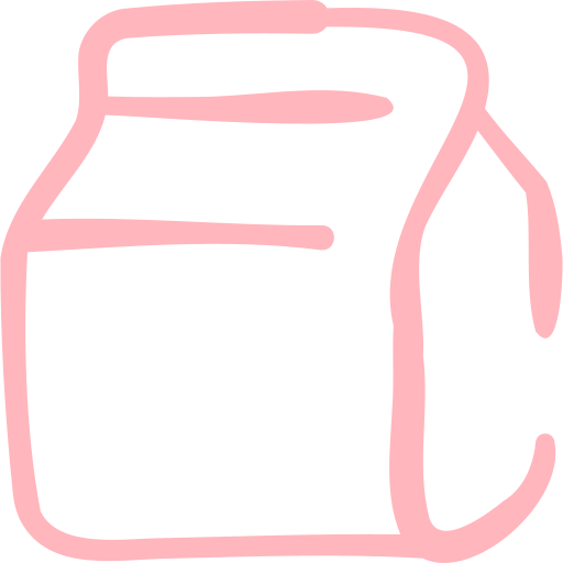 leche Basic Hand Drawn Color icono