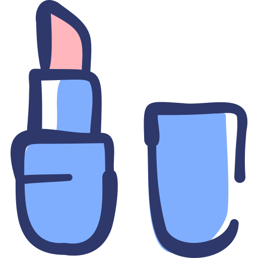 productos cosméticos Basic Hand Drawn Lineal Color icono