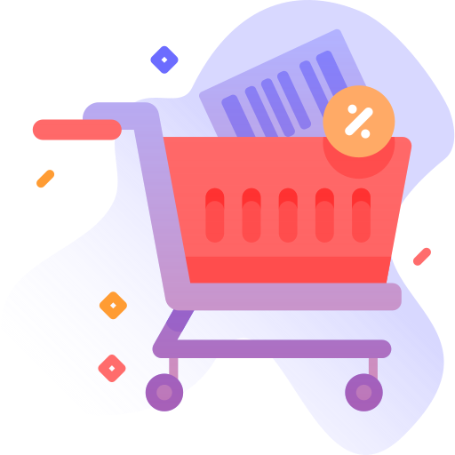 Shopping cart Special Ungravity Gradient icon