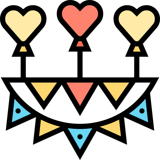 Bunting Meticulous Lineal Color icon