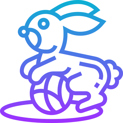 토끼 Meticulous Gradient icon