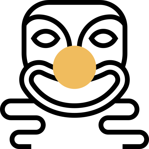 마스크 Meticulous Yellow shadow icon