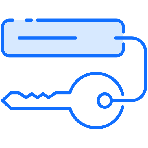 llave de casa Generic Blue icono