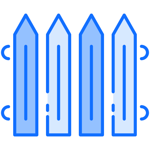 Fence Generic Blue icon