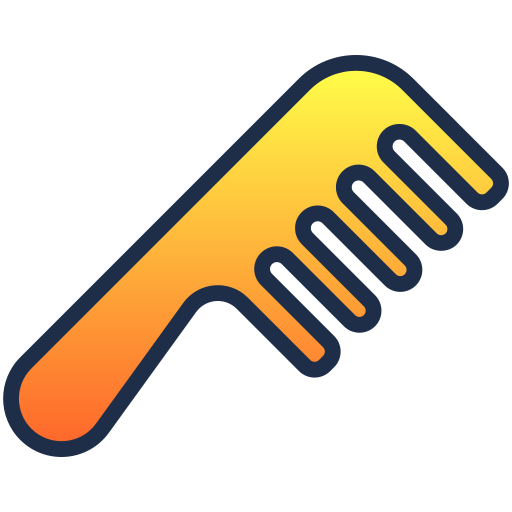 Comb Generic Lineal Color Gradient icon
