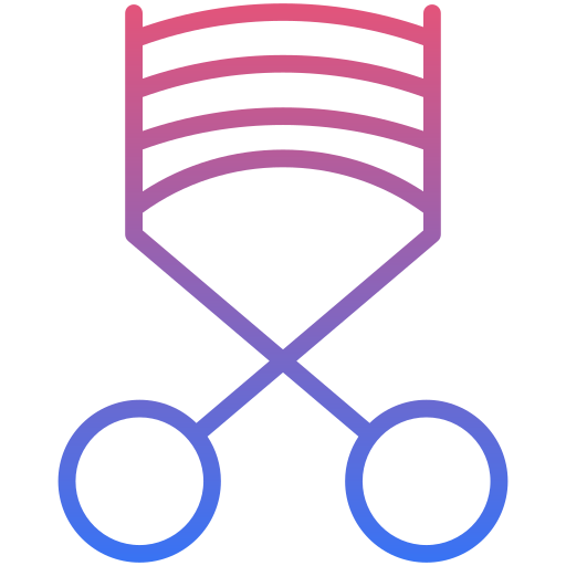 Eyelash curler Generic Gradient icon