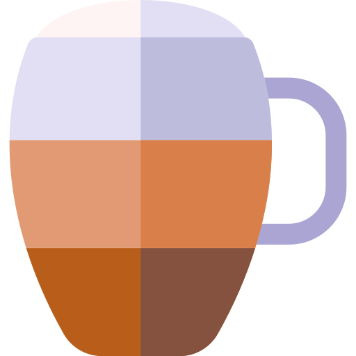 cappuccino Basic Rounded Flat icon