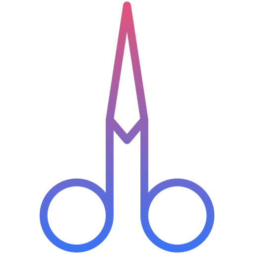 Nail scissors Generic Gradient icon