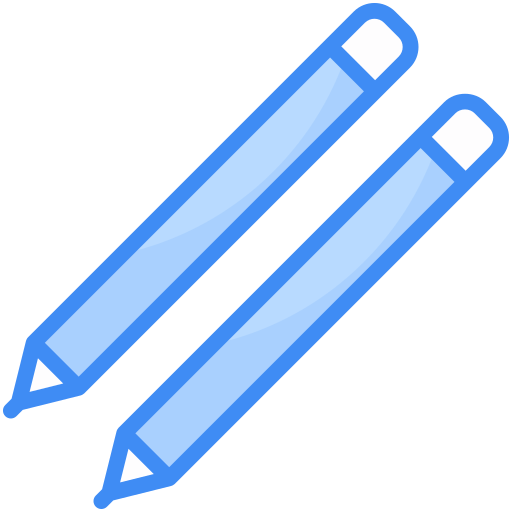 Eyebrow pencil Generic Blue icon