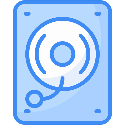 ハードドライブ Generic Blue icon