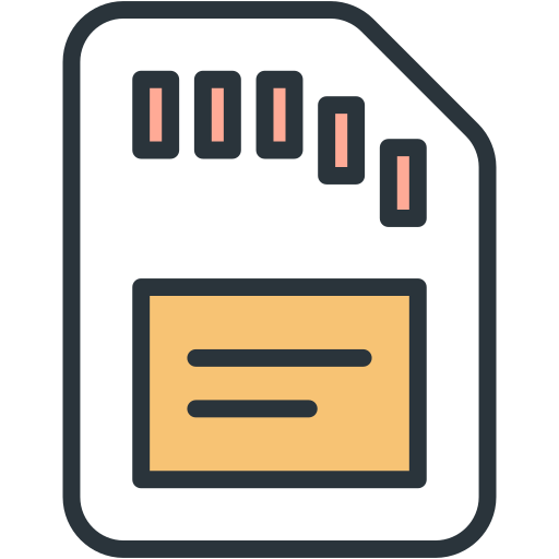 Memory card Generic Fill & Lineal icon