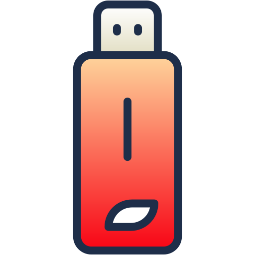 usb Generic Lineal Color Gradient icon