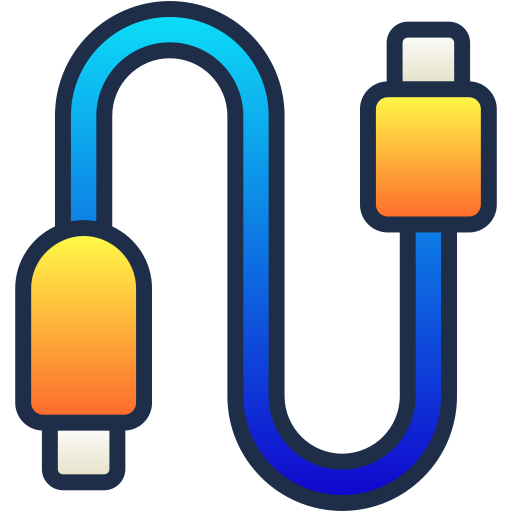 usb-kabel Generic Lineal Color Gradient icon