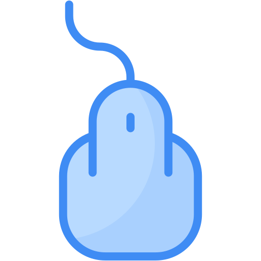 Кликер мыши Generic Blue иконка