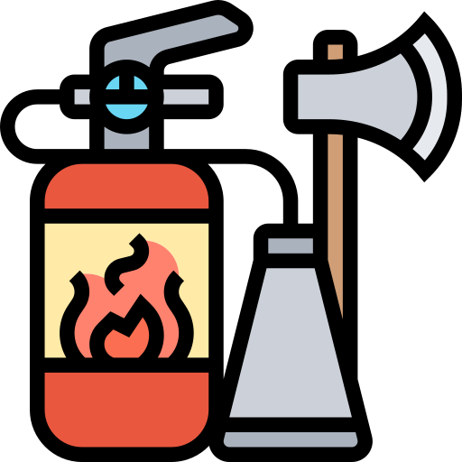 extintor de incendios Meticulous Lineal Color icono