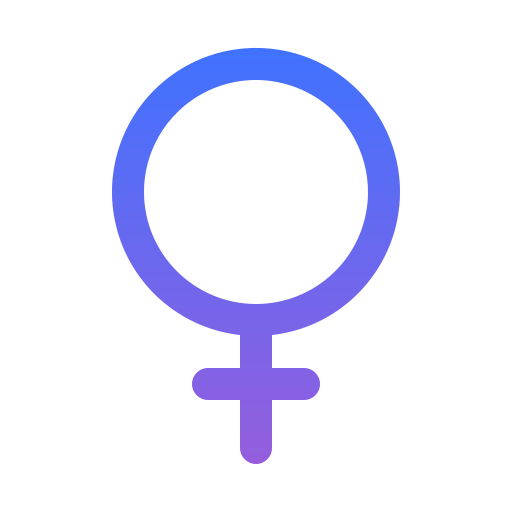 weiblich Generic Gradient icon